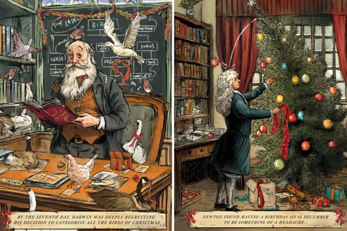 Mix Pack - Isaac Newton and Darwin and the Birds