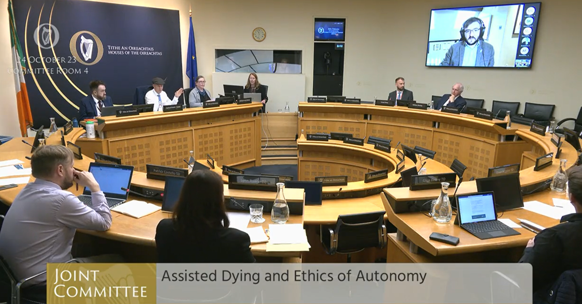 Humanists UK Addresses Ireland Assisted Dying Special Committee ...