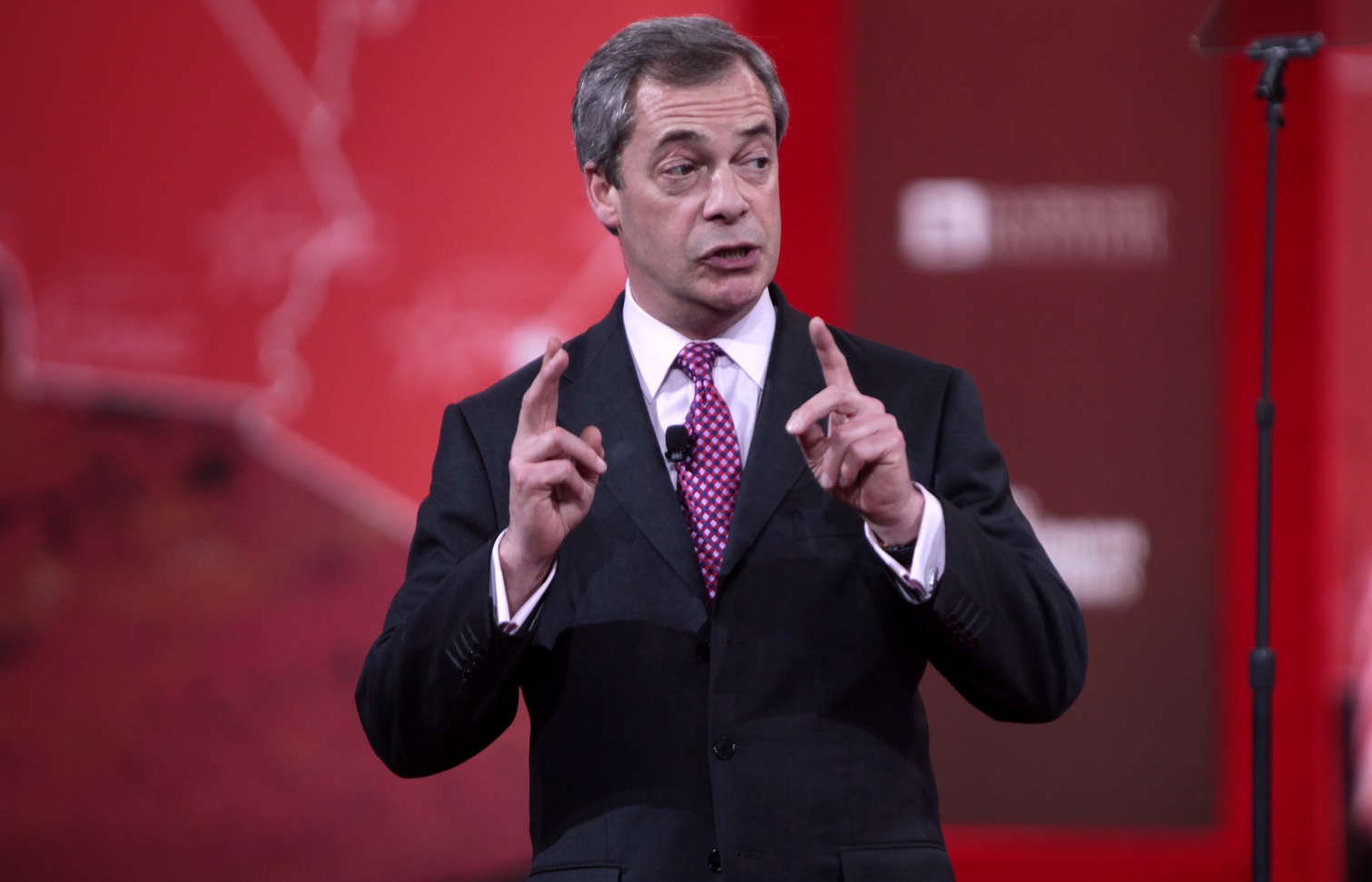 Nigel Farage has called for special immigration rules for Christians. Photo:  Gage Skidmore.