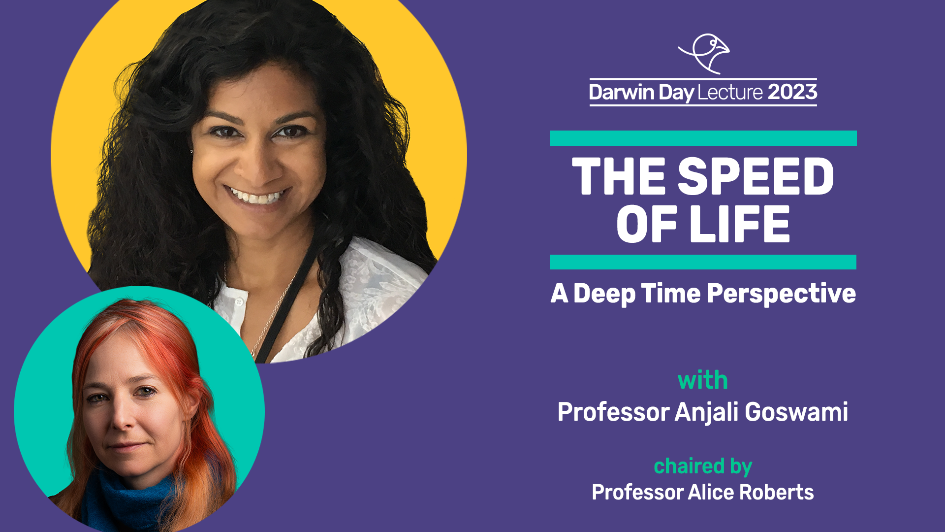 The Darwin Day Lecture 2023. People and pathogens: the evolution of infections. With Professor Dame Anne Johnson. Chaired by Professor Alice Roberts.