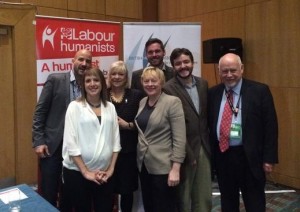 Speakers at the Labour Humanists event