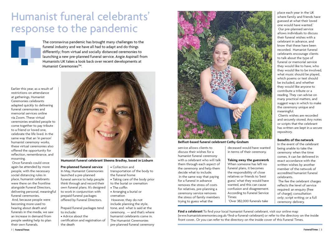 Funeral Times feature
