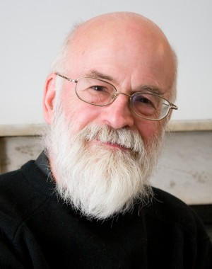 Terry Pratchett at a recording for Humanism for Schools in 2011