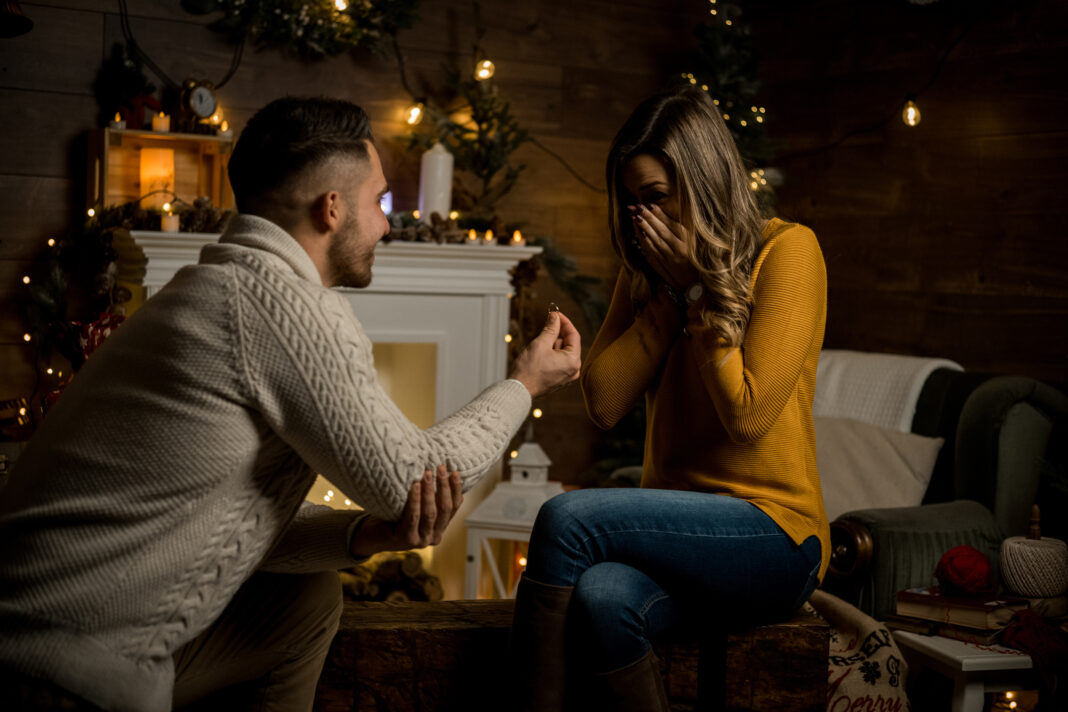Proposal at Christmas